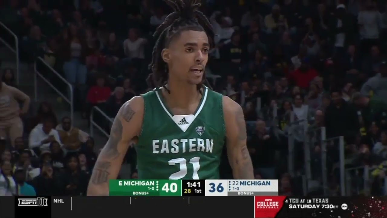 Emoni Bates 30 Points vs Michigan | Full Highlights for Eastern Michigan 11-11-22