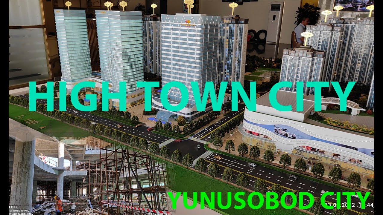 Taskent city High Town City  Юнусобод сити