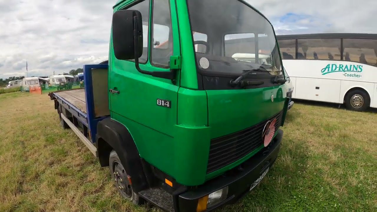 1994 Mercedes-Benz 814 7.5t 6.0 Litre Diesel Flat Bed Truck