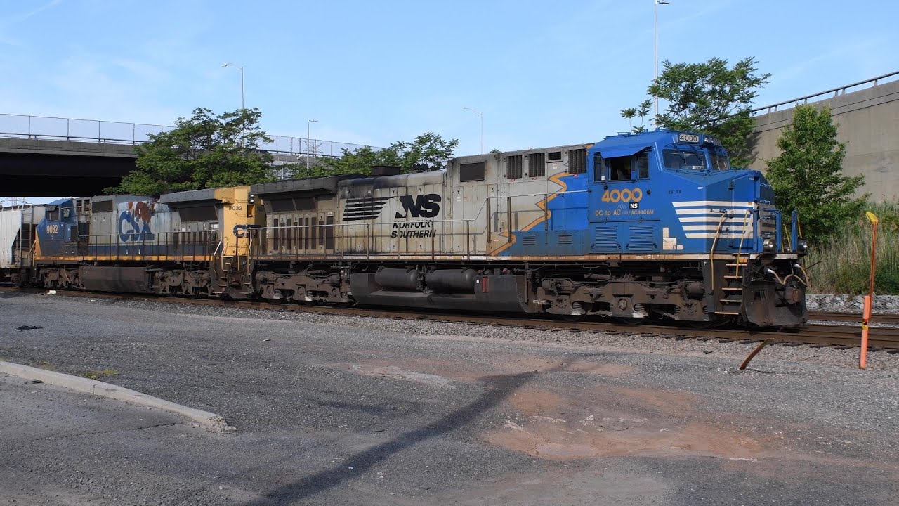Late May Trains On NS & Conrail In NJ, Railfanning, Manville - Carteret, NJ 5/15-29/23