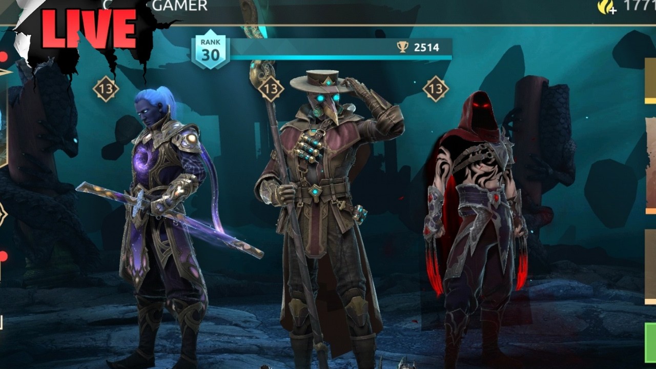 New Season Has Started 🔥| Shadow Fight 4 Arena Live