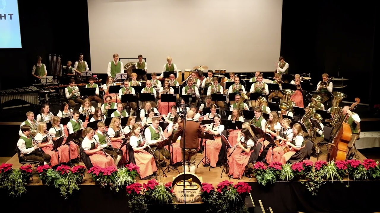 Walpurgisnacht, Bürgermusik Saalfelden, Cäciliakonzert 2024