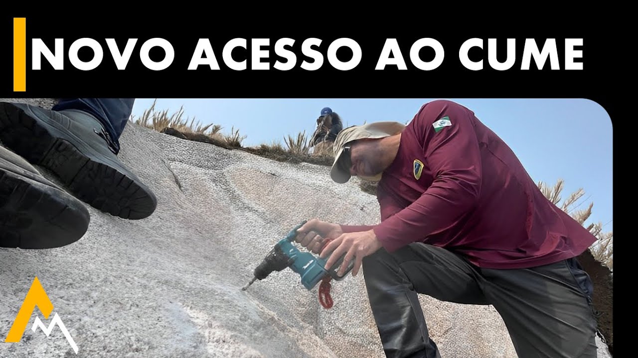 CPM realiza instalação de degraus em novo acesso ao cume do Pico Paraná