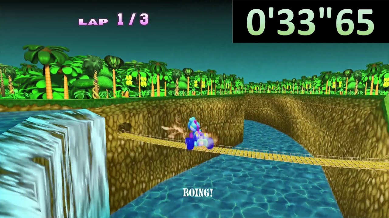 Mario Kart 64: 0'33