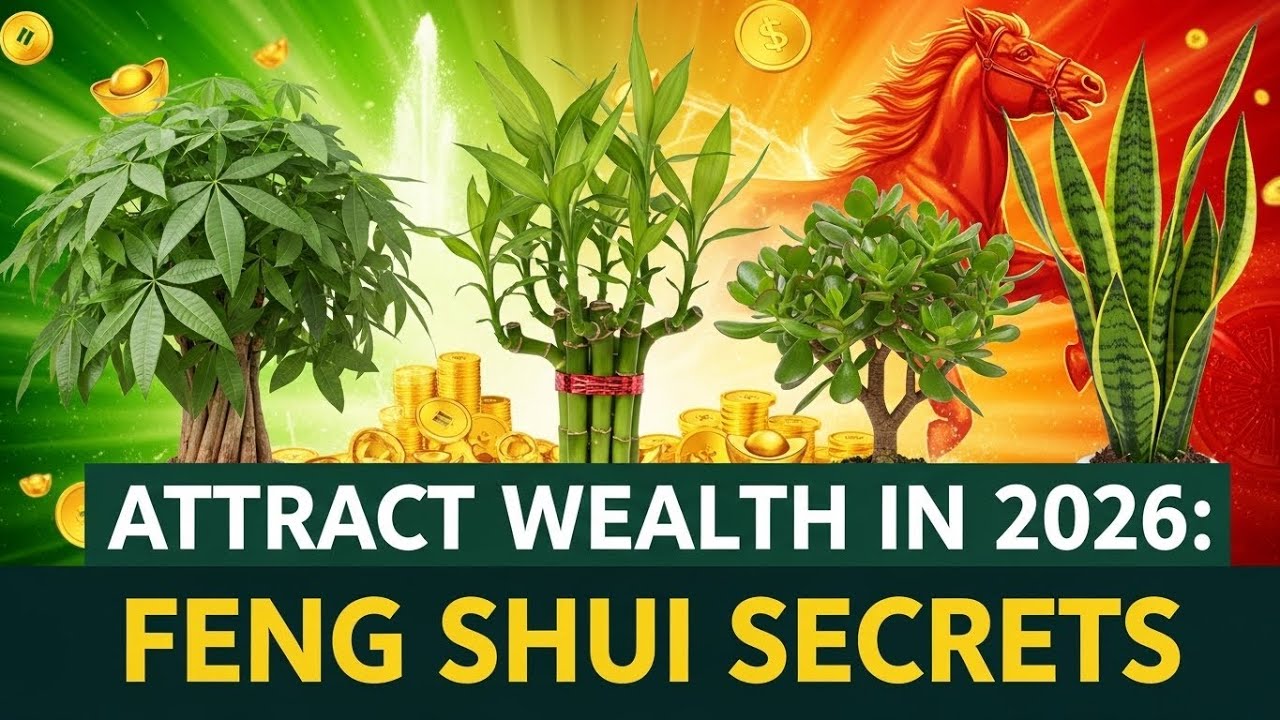 Feng Shui Secrets for 2026: Place This Plant Here to Attract Wealth! Chinese astrology