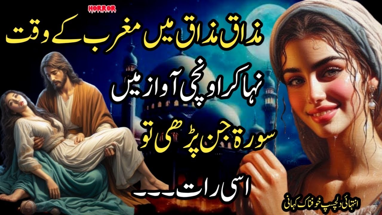 Mazak Mazak Mein Magrib Kay Waqt Naha Kar Ounchi Aawaz Mein Surhe Jinn Parhi Tw Usi Rat…
