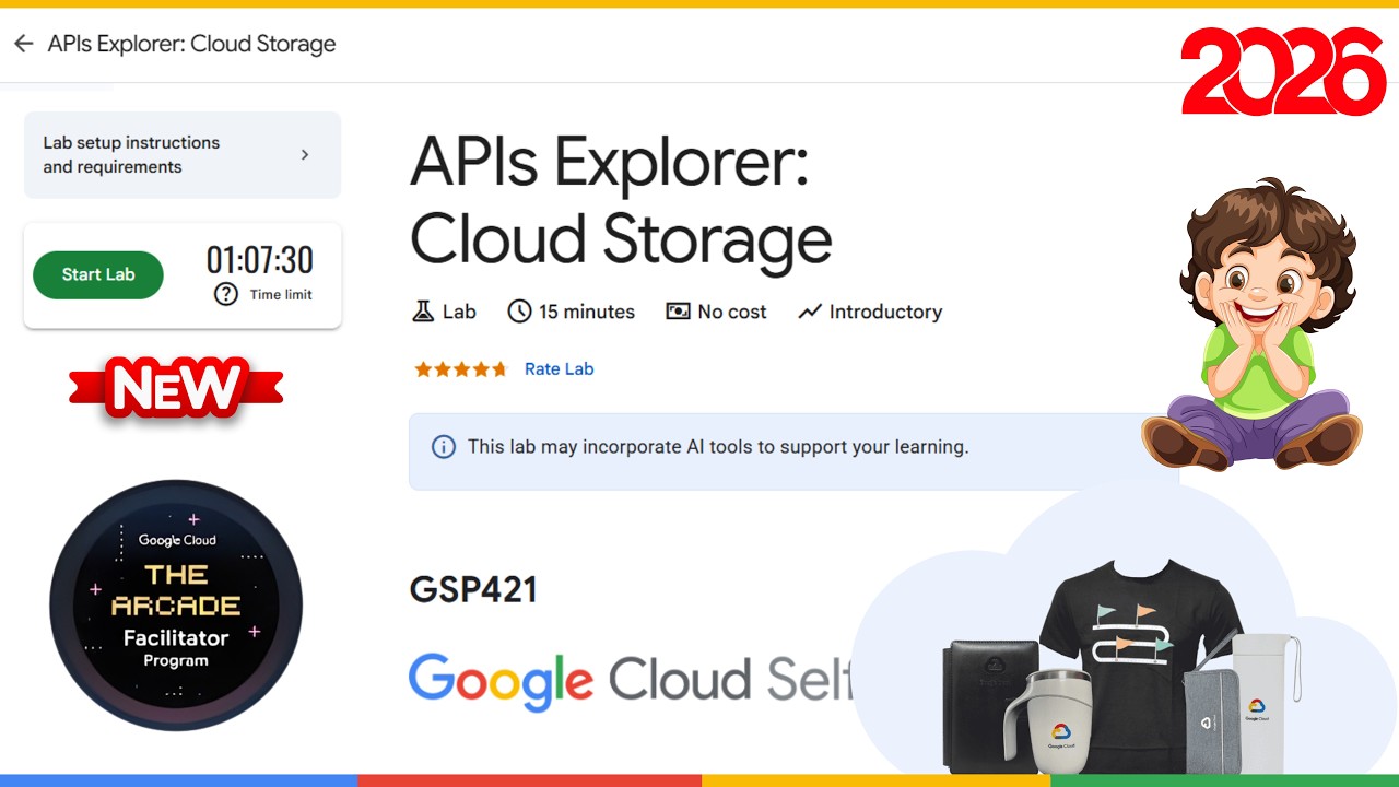 API Explorer: Облачное хранилище | GSP421