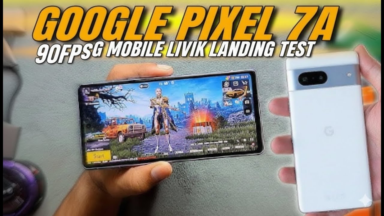 Google Pixel 7a Gaming Review: Is 90 FPS on Livik Playable? | PUBG Mobile