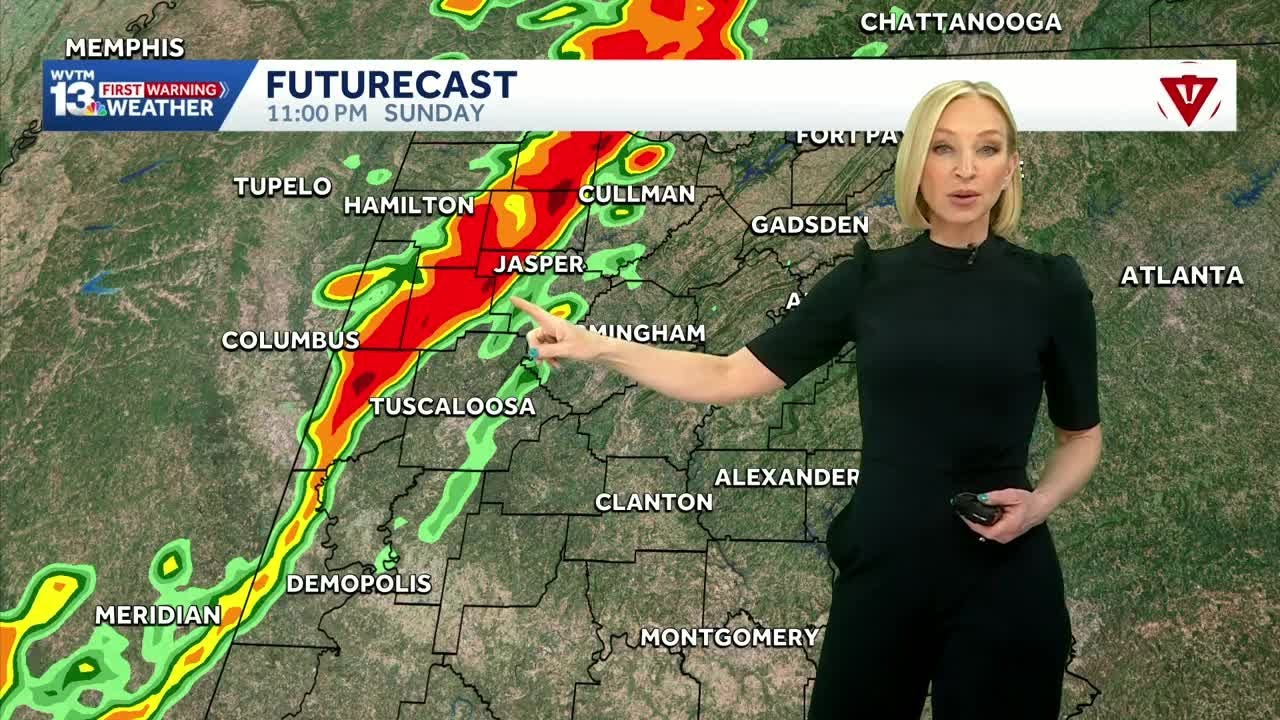 First Warning Alert Day: Severe storms with damaging winds, tornadoes, then snow showers & a freeze