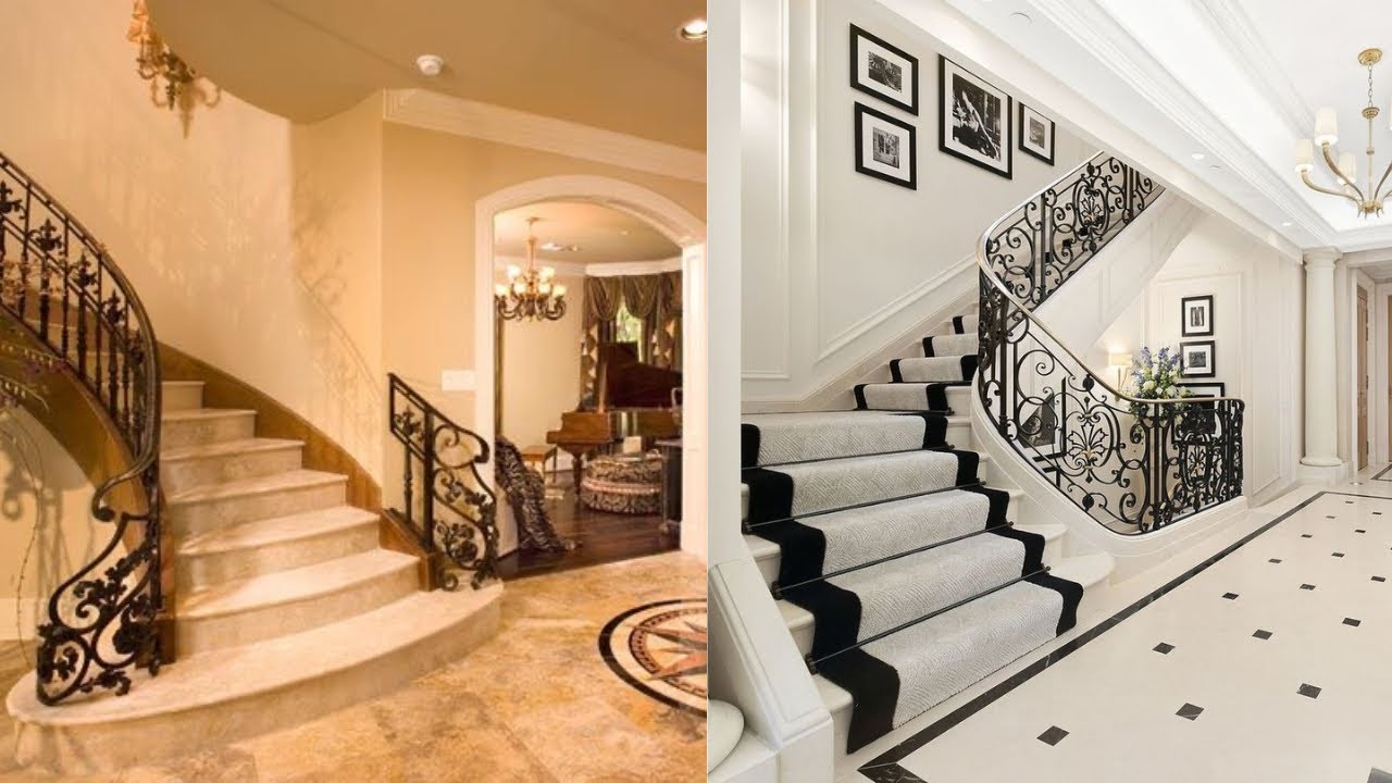 Beautiful Stairs Designning Ideas / Living Room Stair Designs #decor