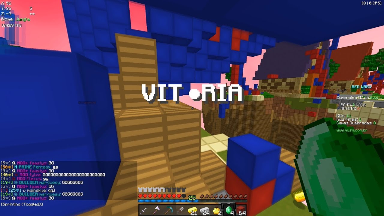 vencendo o torneio de clans do mush