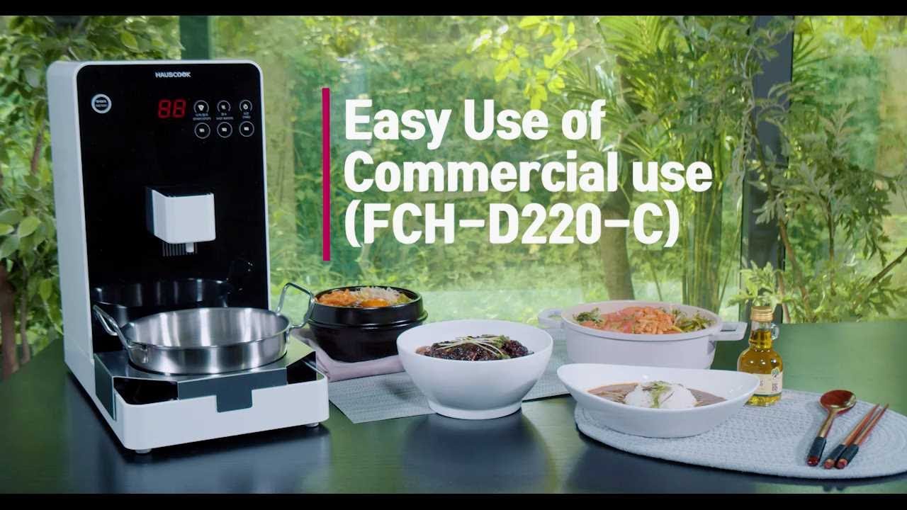 ♣Commercial Ver._hauscook cooker user's manual  for FCH-D220-C.