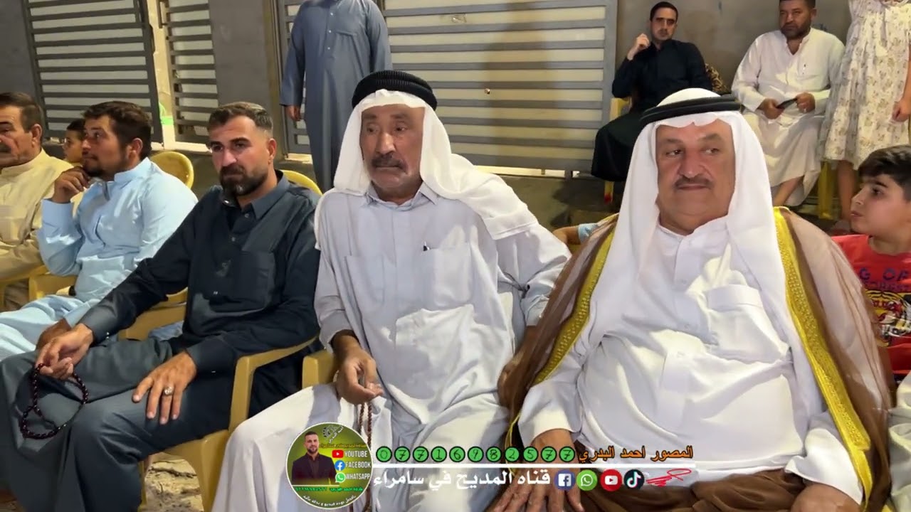 المداح سعد الشاماني مديح بحق سيدنا النبي يهيم