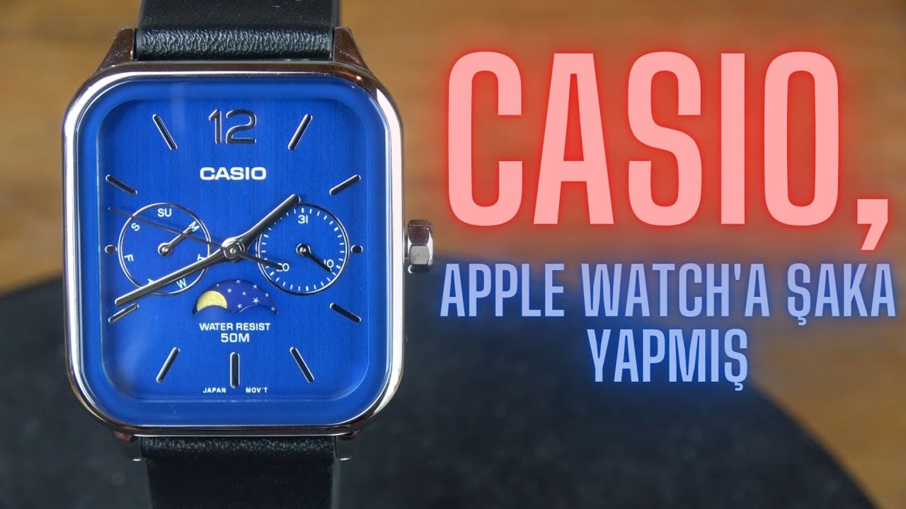 Casio Apple Watch'a Takılmış Sanki Biraz