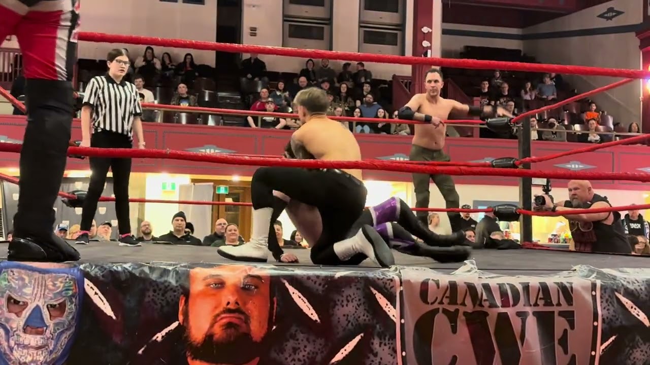 CWE Tag Team Match Josh Holiday and General Jeff vs Bryce Bentley and Ronnie Attitude