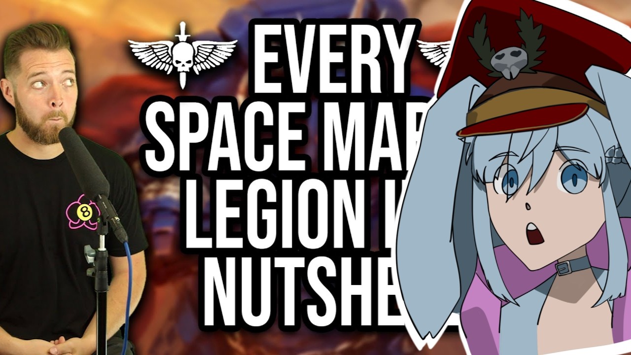 Every Single Space Marine Legion by Bricky Reaction with Bunny Vtuber - Torineesan Reacts