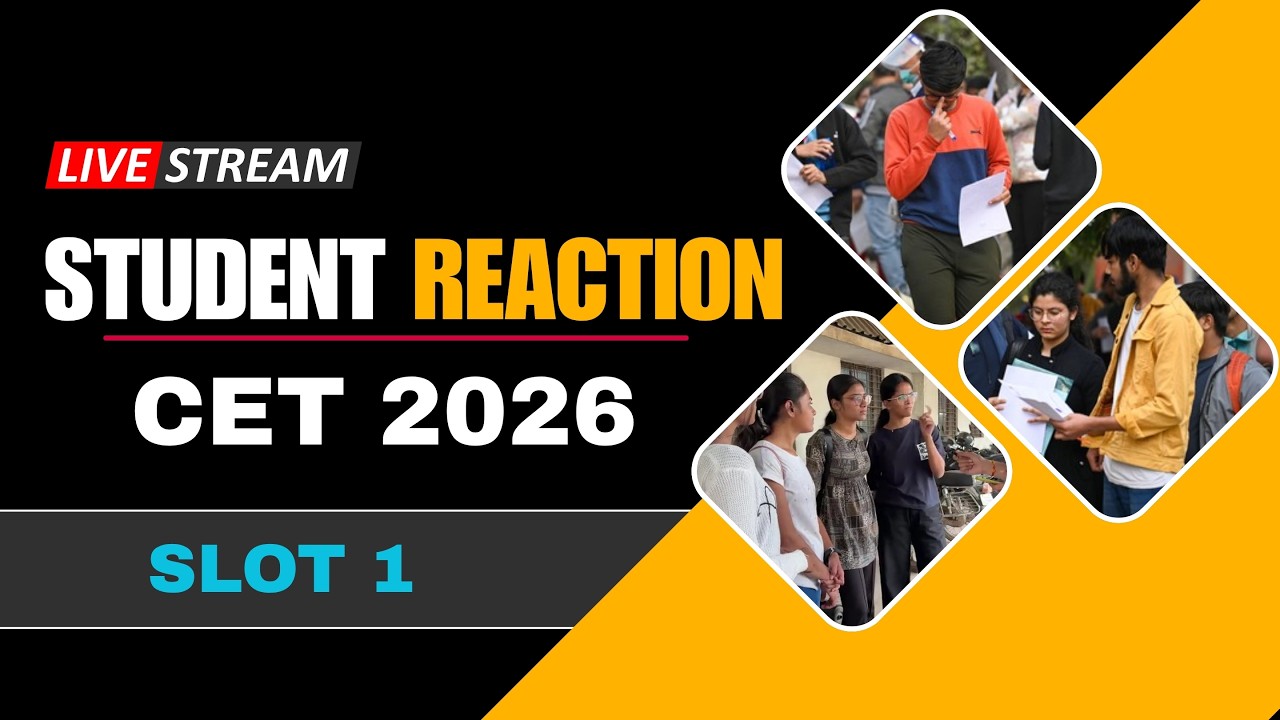 MBA CET 2026 Slot 1 Student Reaction LIVE 🔥 | Paper Review, Difficulty & Analysis