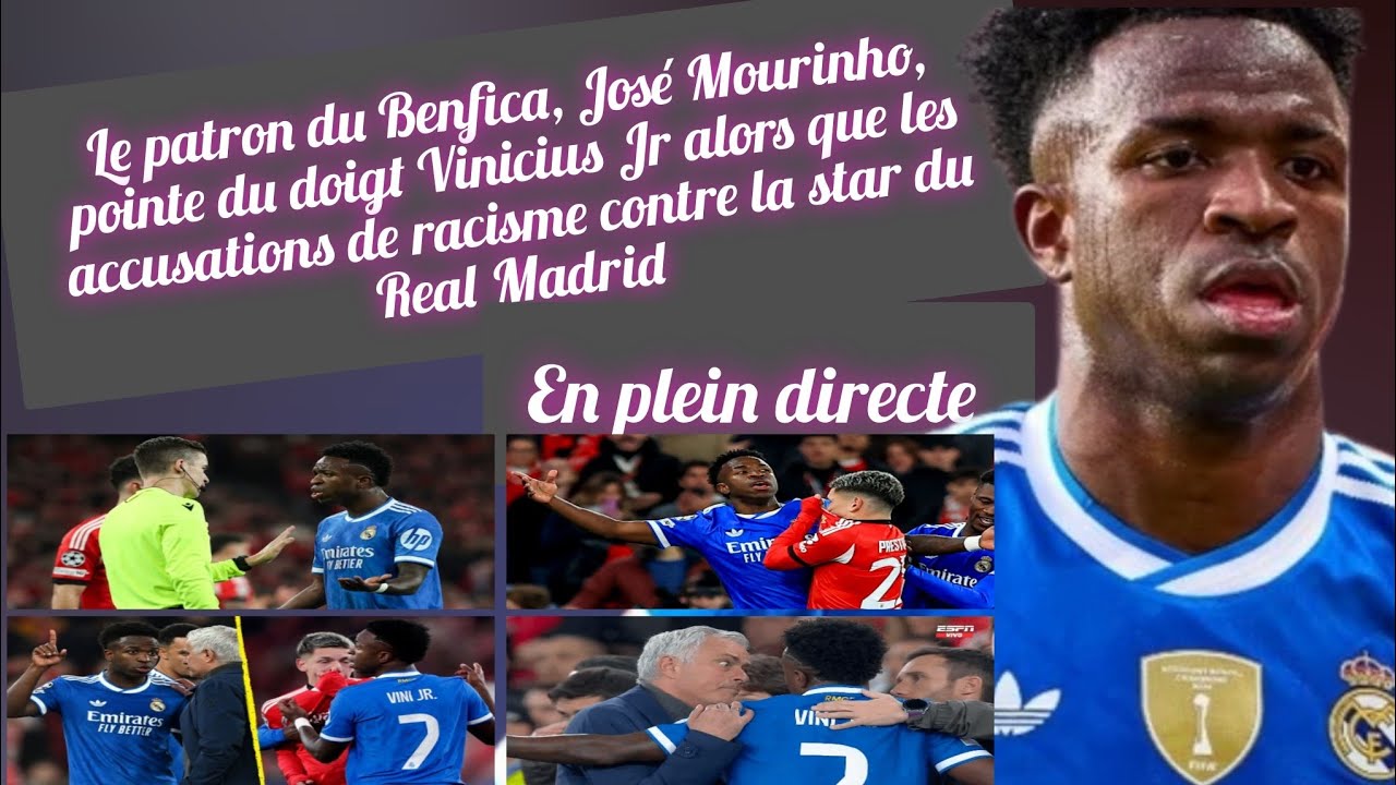 🚨 MOURINHO ACCUSE VINICIUS JR ! SCANDALE À LISBONNE, LE RACISME AU CŒUR DE LA POLÉMIQUE 🔥