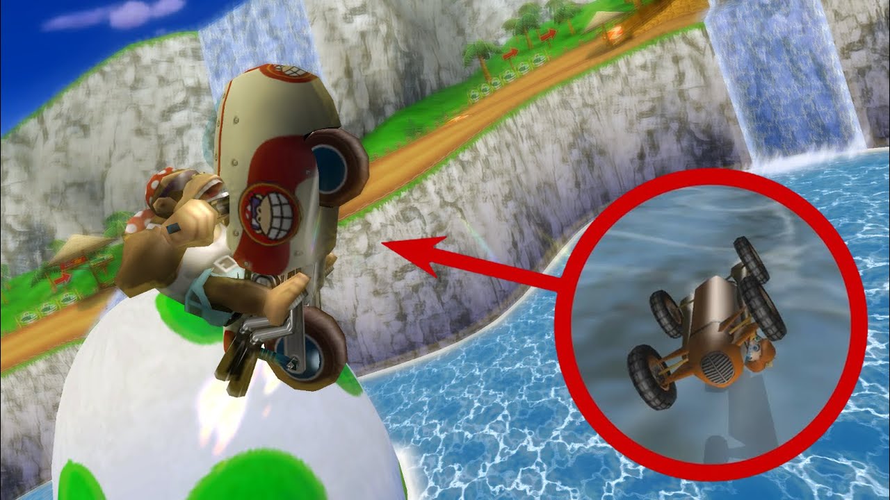 [MKWii TAS] DS Yoshi Falls - 49.913 (Shortcut, Prelim)