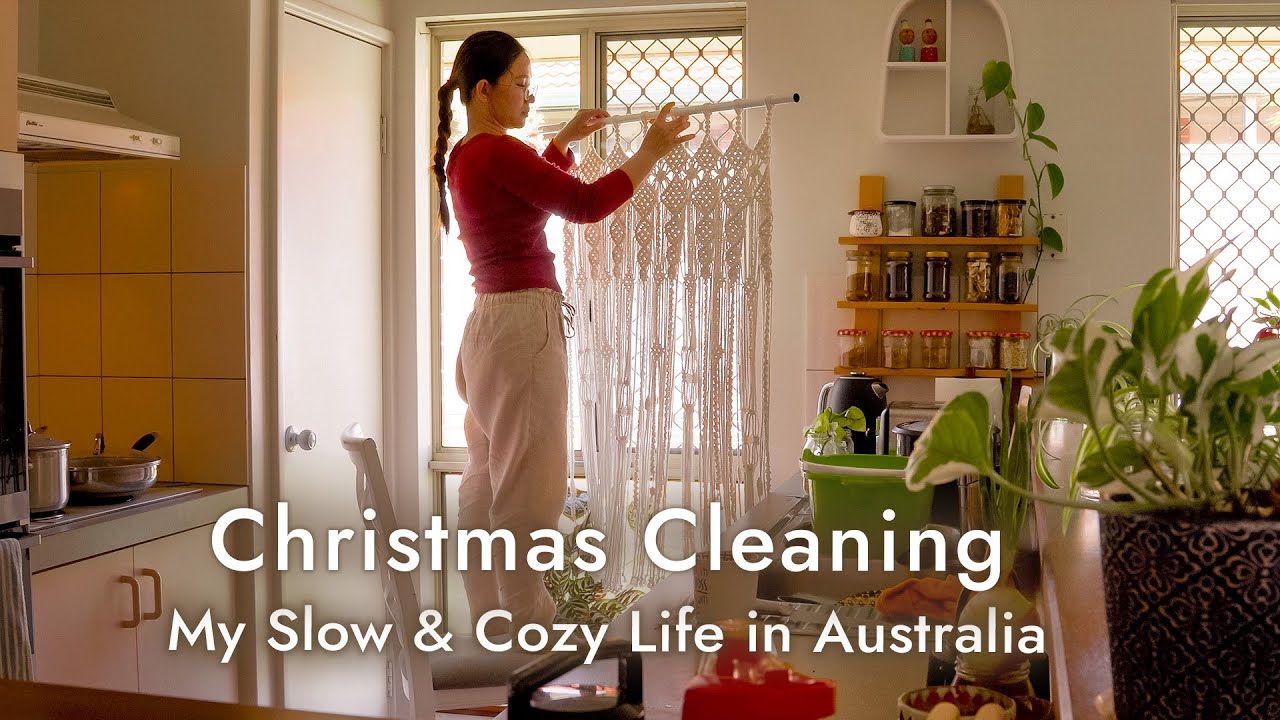 Cleaning Routine for Christmas | My Slow & Cozy Day With a New Kitten in Australia 🇦🇺