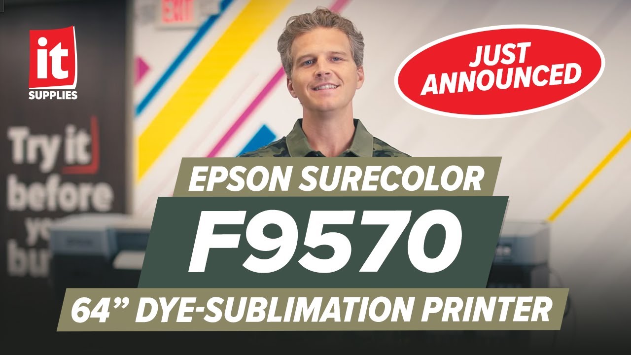 Сублимационные принтеры EPSON SureColor F9570 и F9570H шириной 64 дюйма — только что анонсированы!!!