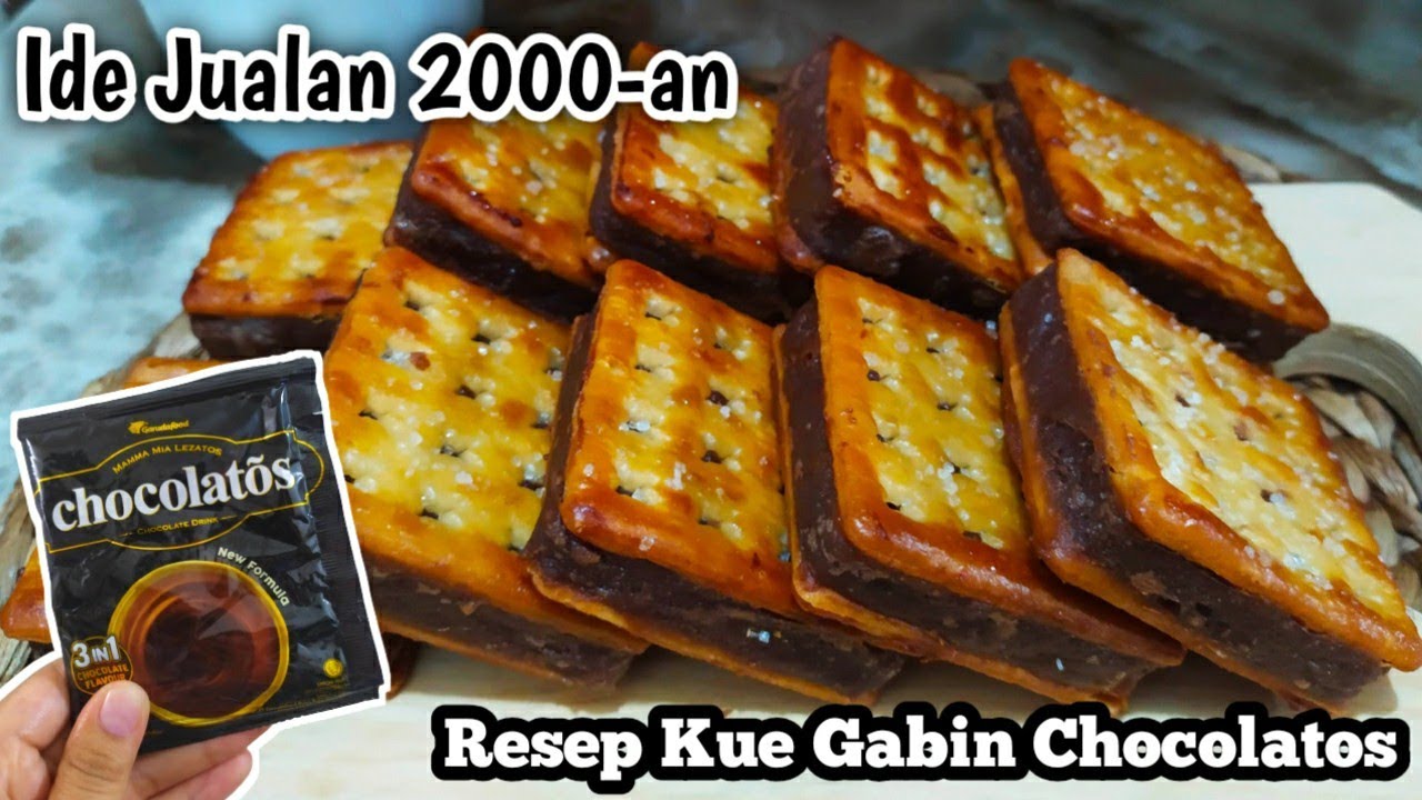 RESEP KUE GABIN CHOCOLATOS YANG ENAK | IDE JUALAN 2000-AN