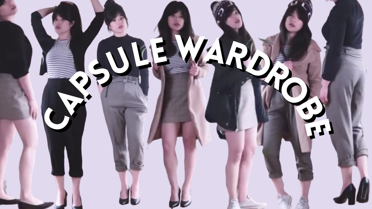 How I style my capsule wardrobe | Minimalism | Slow fashion | Lookbook 2018