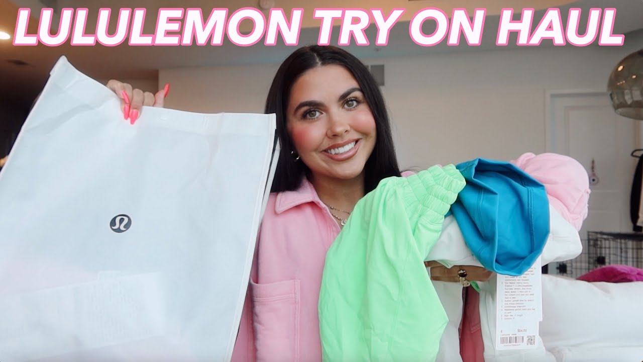 NEW at lululemon! *fall edition* try on haul *2023*