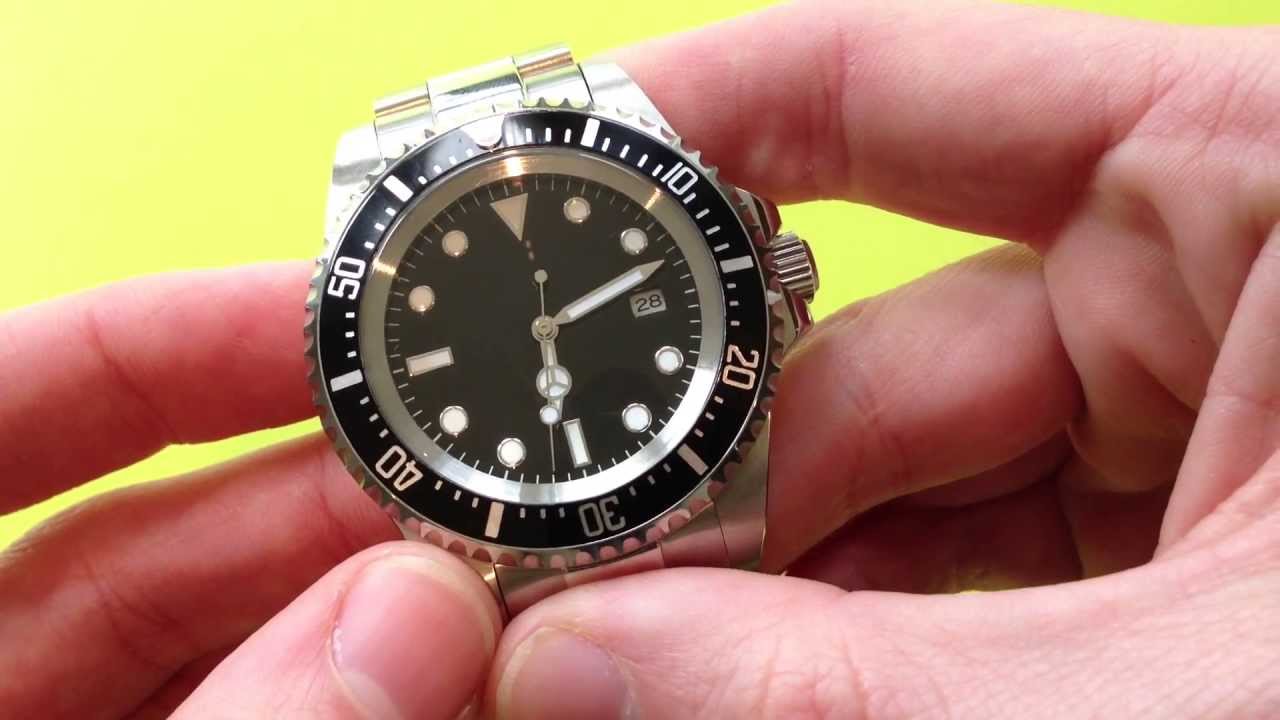 Sterile Submariner Homage Watch Review (Parnis) by WatchItAllAbout