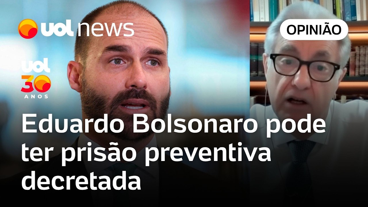 Eduardo Bolsonaro pode ter prisão preventiva decretada a qualquer momento | Wálter Maierovitch
