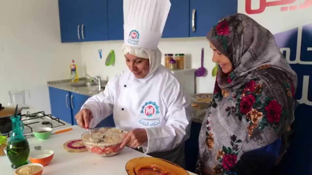 طريقة طبخ سلاطة روز و شربة بالدجاج مع الشاف جميلة - Pril