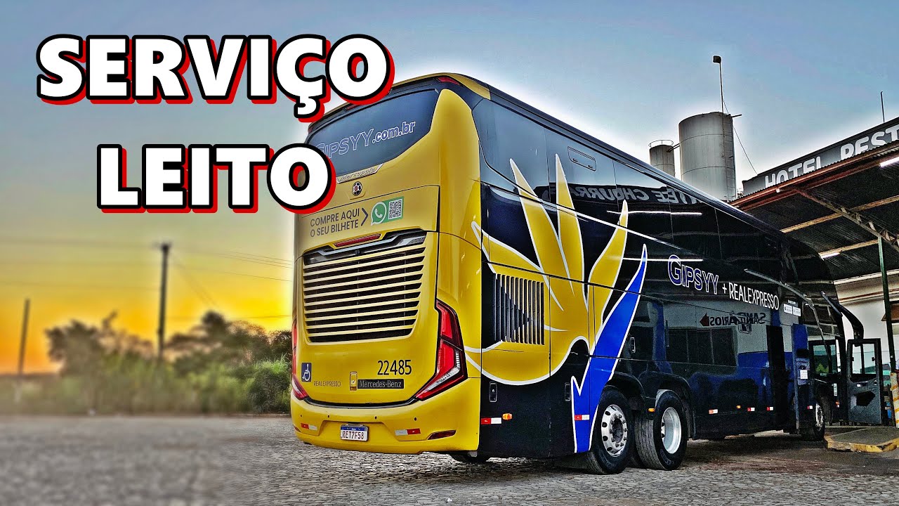 O Serviço LEITO no G8 da REAL EXPRESSO, de Belo Horizonte a Goiânia
