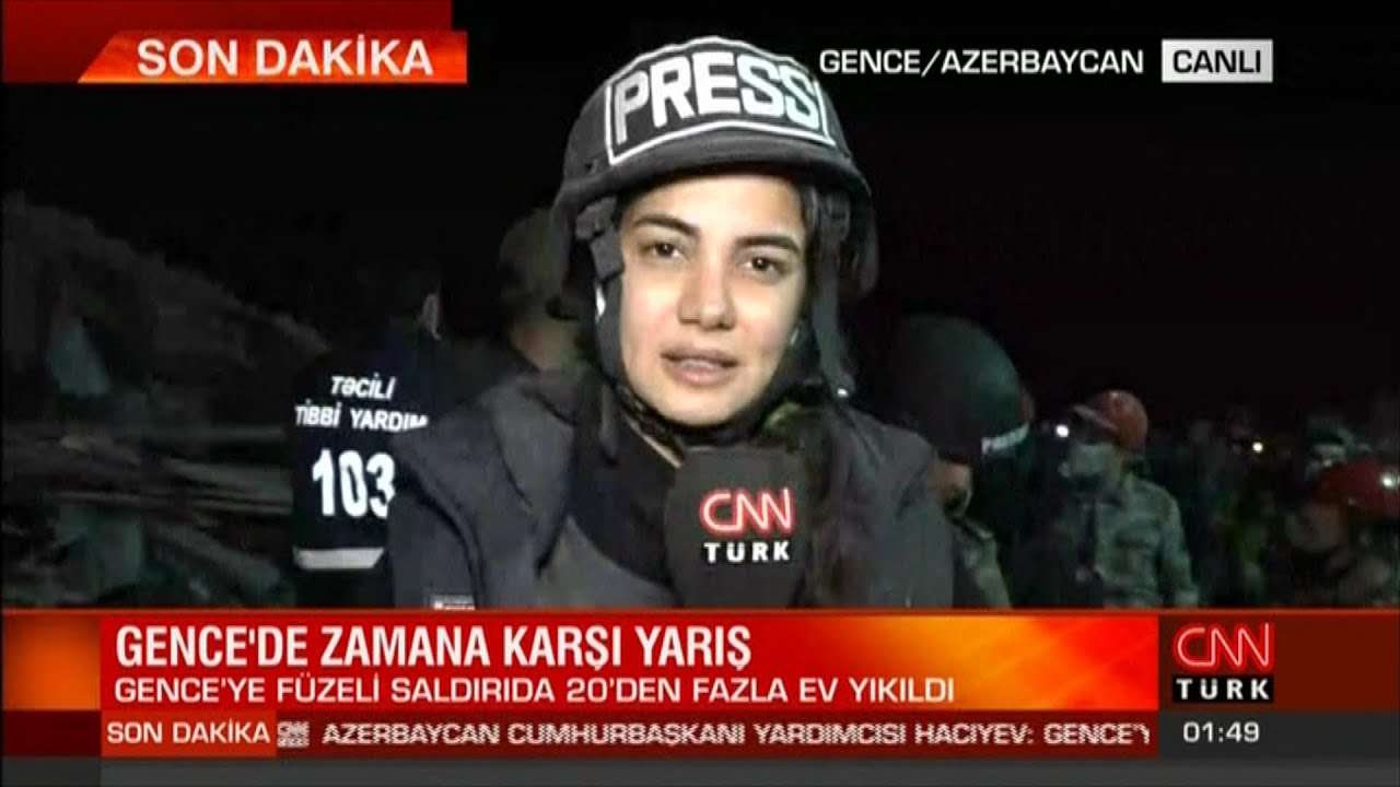 ERMENİSTAN GENCE'Yİ 2. KEZ VURDU! 17 EKİM 2020
