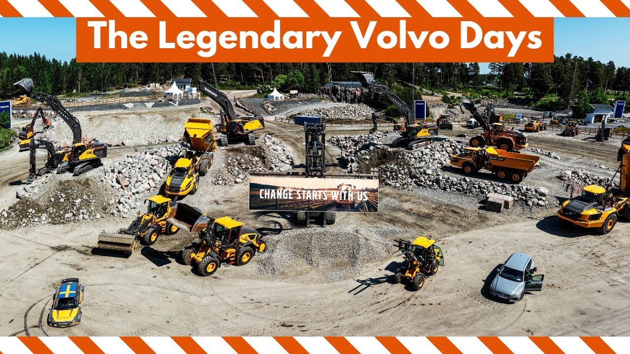 Going to Sweden to see 9 new Volvo machines!