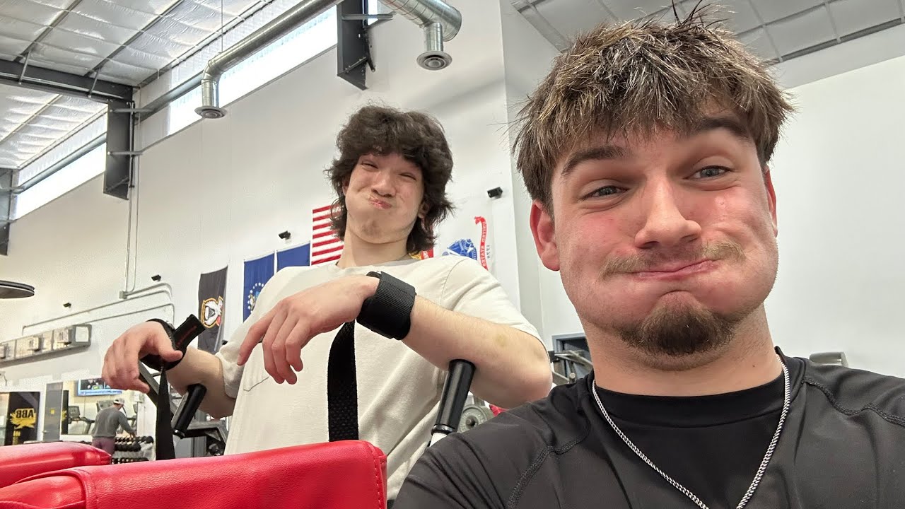 Back and bicep feat. Jonathan vlog 2