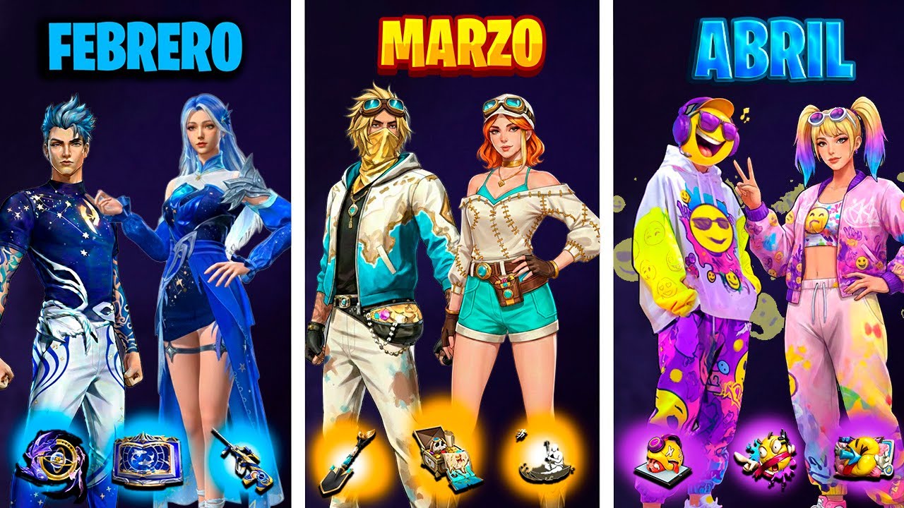 FILTRADOS PASES BOOYAH FEBRERO, MARZO, ABRIL 2026 ¿Valen la pena? NOVEDADES EN FREE FIRE