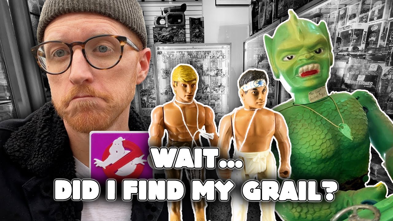 TOY HUNTING a Vintage Toy Warehouse!!