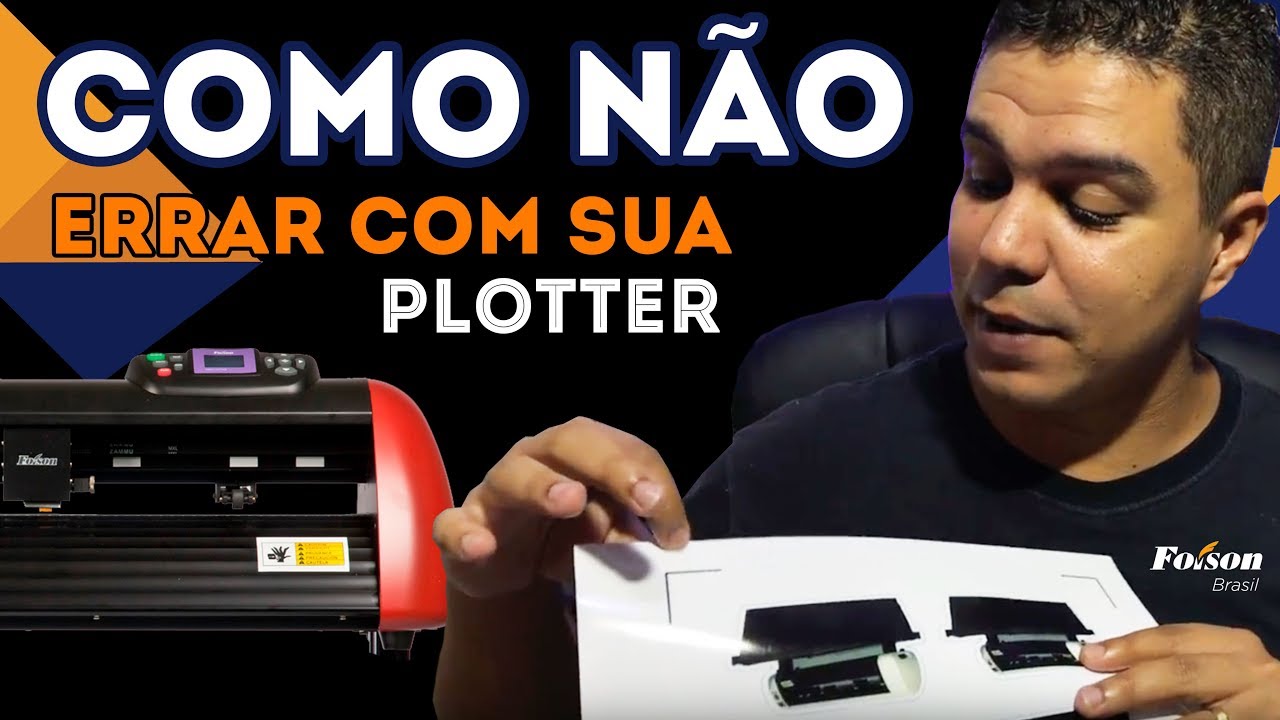 Como evitar erros comuns ao usar sua Plotter de Recorte Foison
