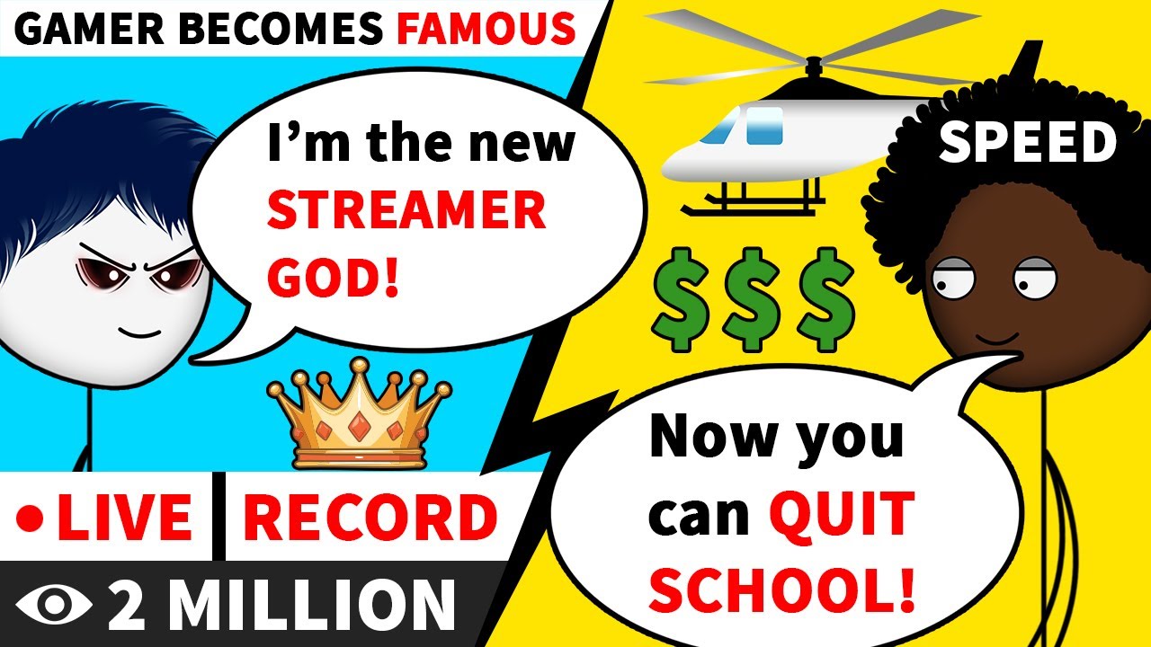 When a Gamer Becomes a Famous Streamer