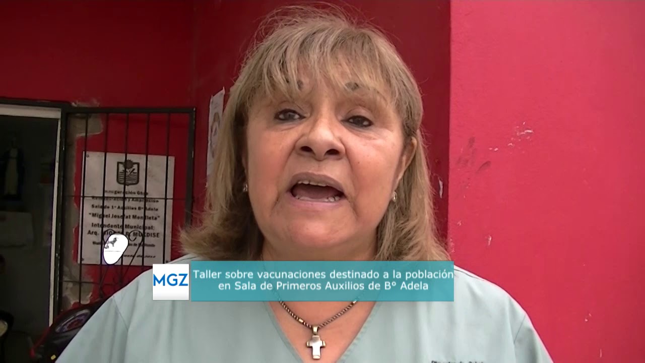 MGZ - TALLER SOBRE VACUNACIONES EN SALA DE BARRIO ADELA