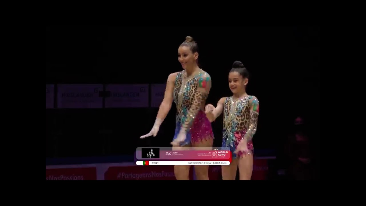 Acrobatic Gymnastics World Championship 2021- POR Filipa patrocínio e Inês Faria DYN