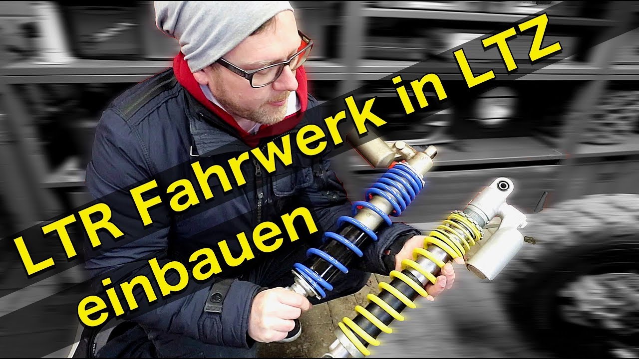 SUZUKI LTR 450 Fahrwerk in LTZ 400 einbauen / ToxiQtime