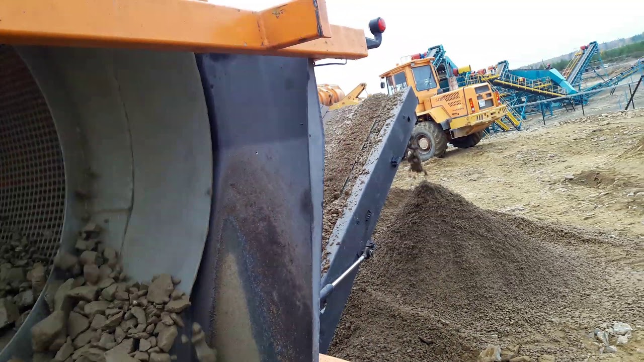 Doppstadt sm 518 щебень карьер