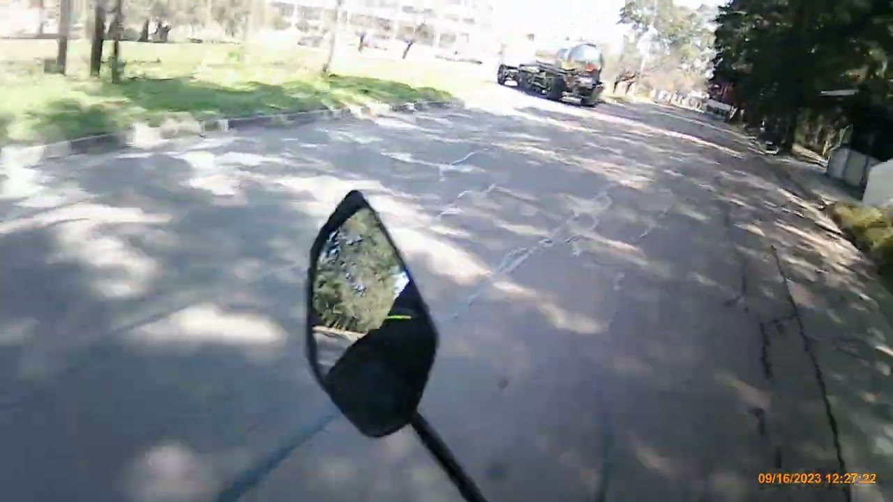 Paseando con mi yamaha FZ 3