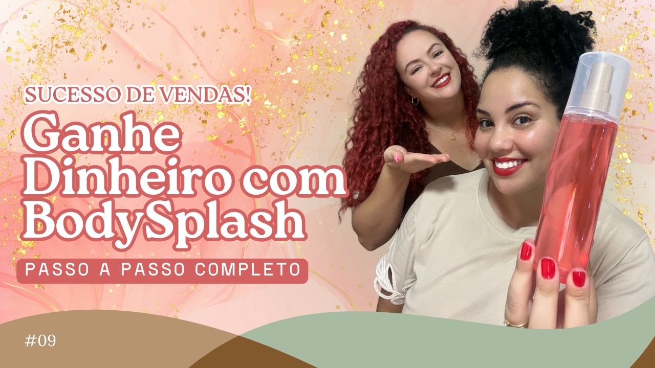 Como Fazer BODY SPLASH para Vender Muito | Receita Profissional e Macera&ccedil;&atilde;o Passo a Passo