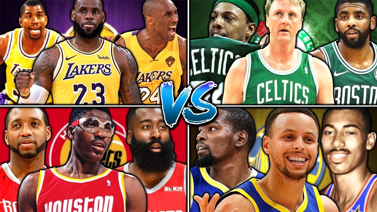 WHICH TEAM HAS THE GREATEST NBA ALL TIME TEAM? NBA 2K19
