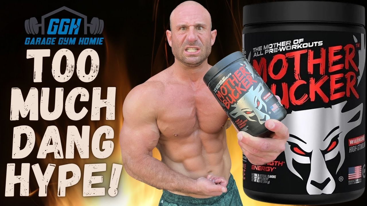 Bucked Up MOTHER BUCKER Pre-Workout Review 😈 THEY WENT FULL STIM JUNKY!