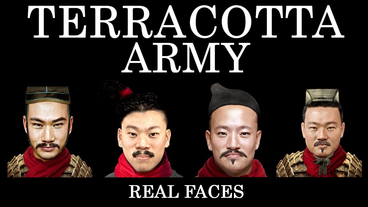 Terracotta Army-Ancient China-Real Faces