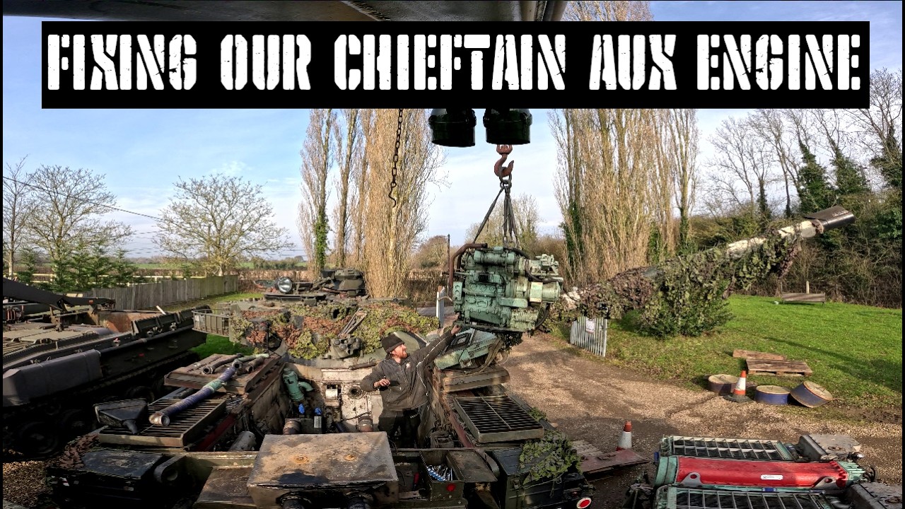 Chieftain Tank Removing GU Engine - How bad is it?
