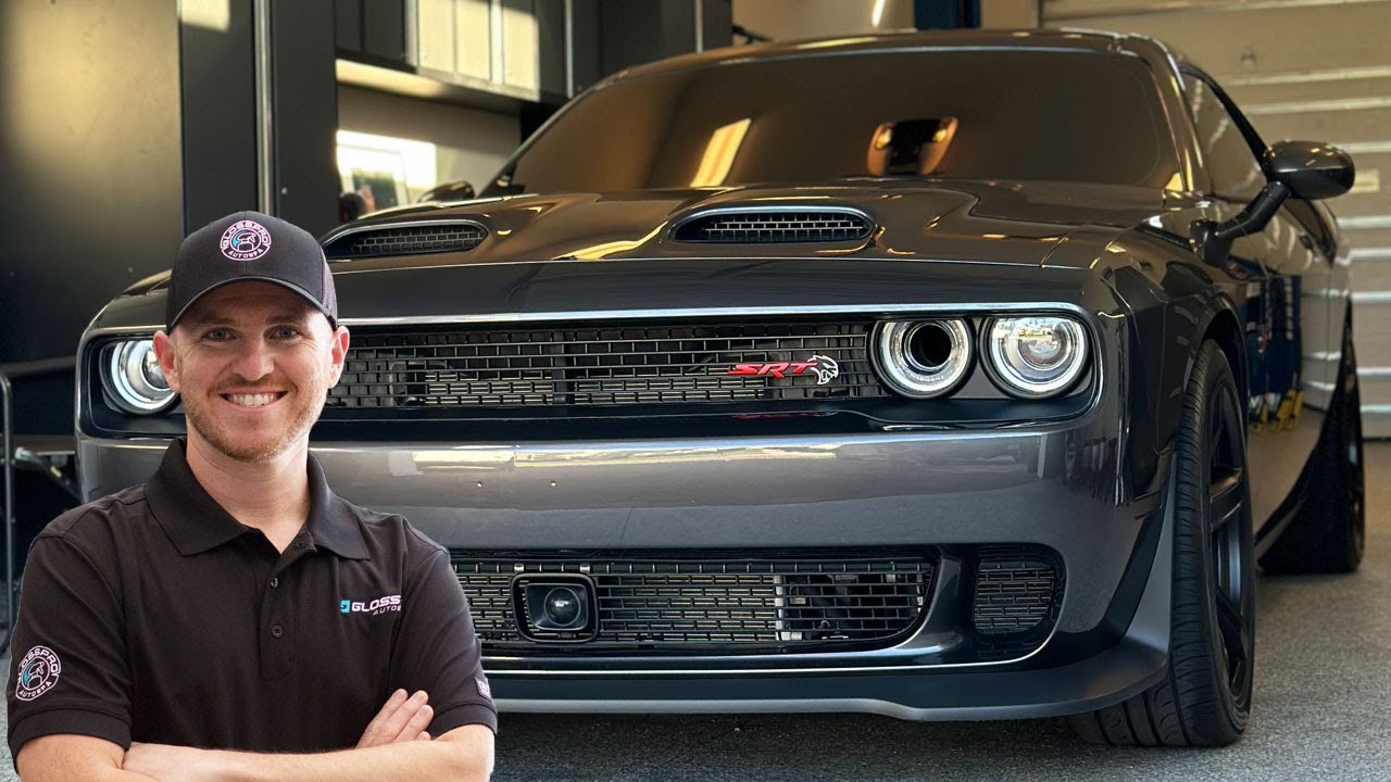 Dodge Challenger Hellcat Ceramic Coating & Paint Correction - Gloss Pro Auto Spa - Jacksonville, FL